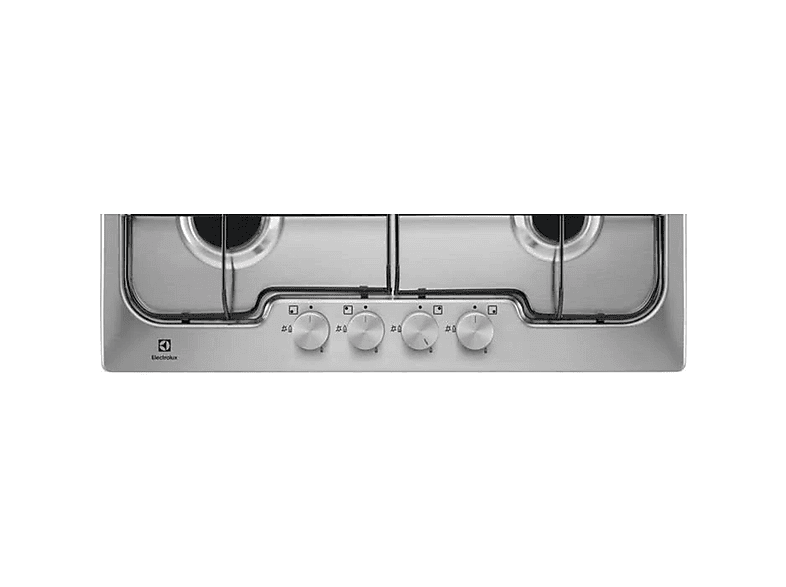ELECTROLUX 97099 — Placa de gas, 600 mm, Inox, 4 zonas, vista 3