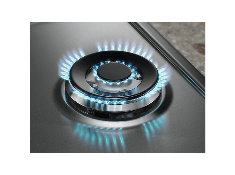 ELECTROLUX 97099 — Placa de gas, 600 mm, Inox, 4 zonas, vista 4
