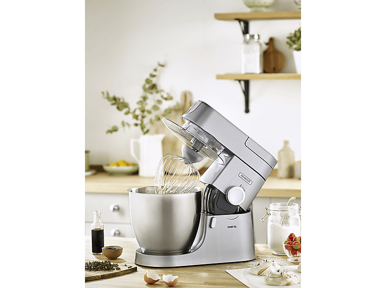 KENWOOD KVL4110S — Robot amasador, 1200 W, Plata, 6,7 l, vista 8