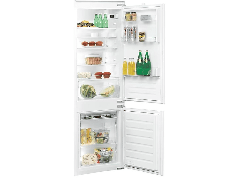 INDESIT BI 18A2 D/I — Frigorífico combi, Altura 1770 mm, Blanco, No Frost, Capacidad 273 l