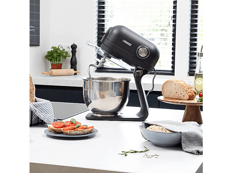 PRINCESS 01.220137.01.001 — Robot de cocina, 1200 W, Negro, vista 7