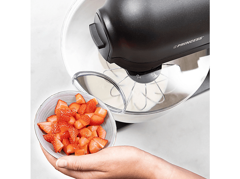 PRINCESS 01.220137.01.001 — Robot de cocina, 1200 W, Negro, vista 8