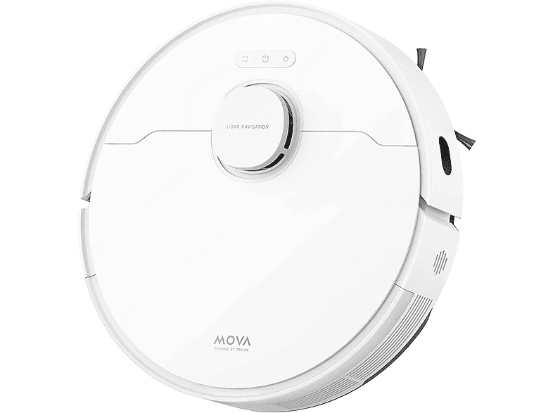 DREAME Mova S10 — Robot aspirador, 15 W, Blanco, 2 en 1 (Aspira y Friega), 5.000 Pa