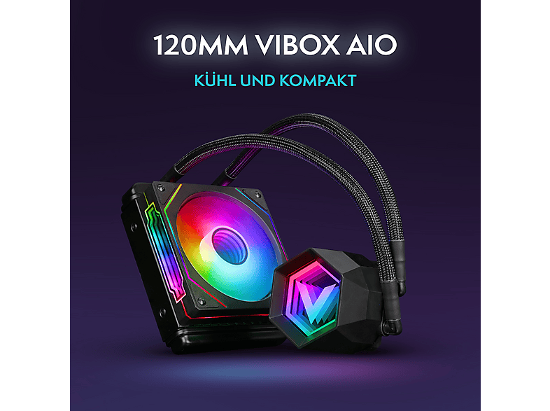 VIBOX X-177 — PC Gaming, 32 GB RAM, 1 TB SSD, Negro, Intel Core i9-14900KF, vista 3