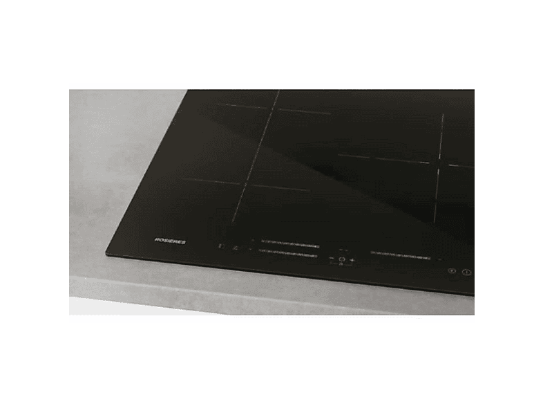ROSIERES RI633CBB — Placa de inducción, 590 mm, Negro, 3 zone(s) zonas, vista 4