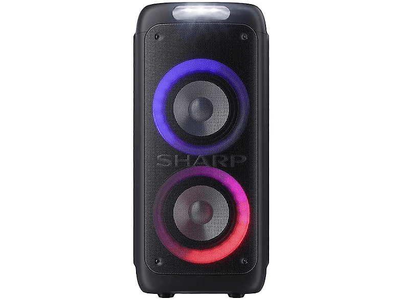 SHARP PS-949 — Altavoz portátil, 200 W, Bluetooth, Negro, 12h