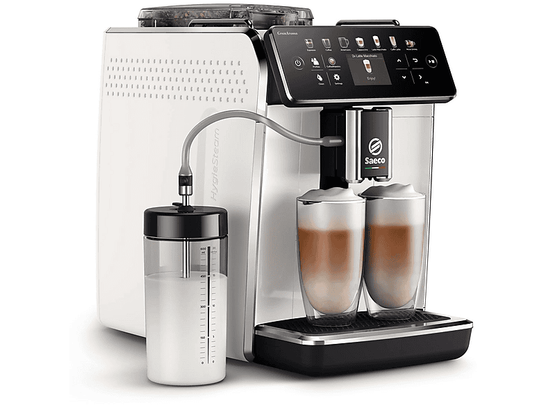 SAECO SM6580/20 — Cafetera automática, 1500 W, Negro, Blanco, 15 bar, vista 3