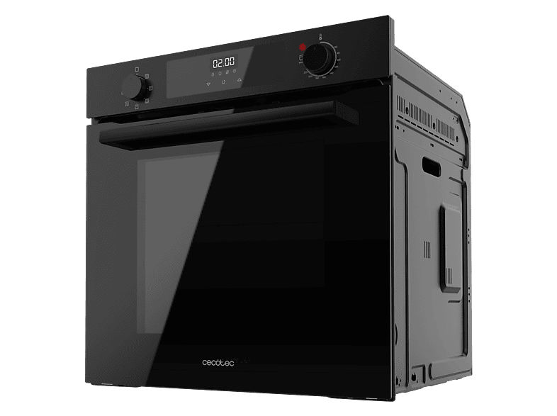 CECOTEC Bolero Hexa M226000 Glass Black A — Horno multifunción, 57,9 cm, Negro, Libre instalación, 72 l, vista 2