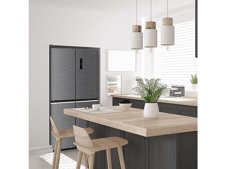 SVAN S418800ENFX — Frigorífico americano, Altura 180 cm, No Frost, 125 Litros, Capacidad 362 l, vista 3