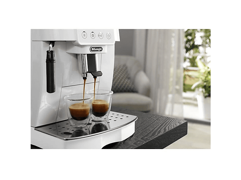 DELONGHI Magnifica ECAM220.21.WW — Cafetera superautomática, 1450 W, Blanco, 15 bar, 2 tazas, vista 7
