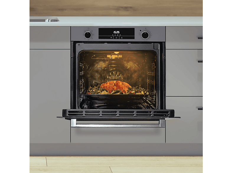 CECOTEC Bolero Hexa M226000 Glass Grey A — Horno multifunción, 57,9 cm, Gris, Montaje en Pared, 72 l, vista 8