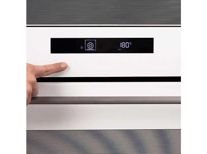CECOTEC Bolero Hexa SM406000 Glass White A+ — Horno multifunción, 65 cm, Blanco, 72 l, vista 3