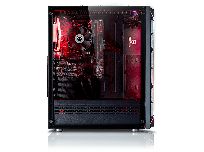 BEASTCOM Q3 Essential Gaming — PC Gaming, 8 GB RAM, 512 GB SSD, Negro, AMD Ryzen™ 5 3400G, vista 3