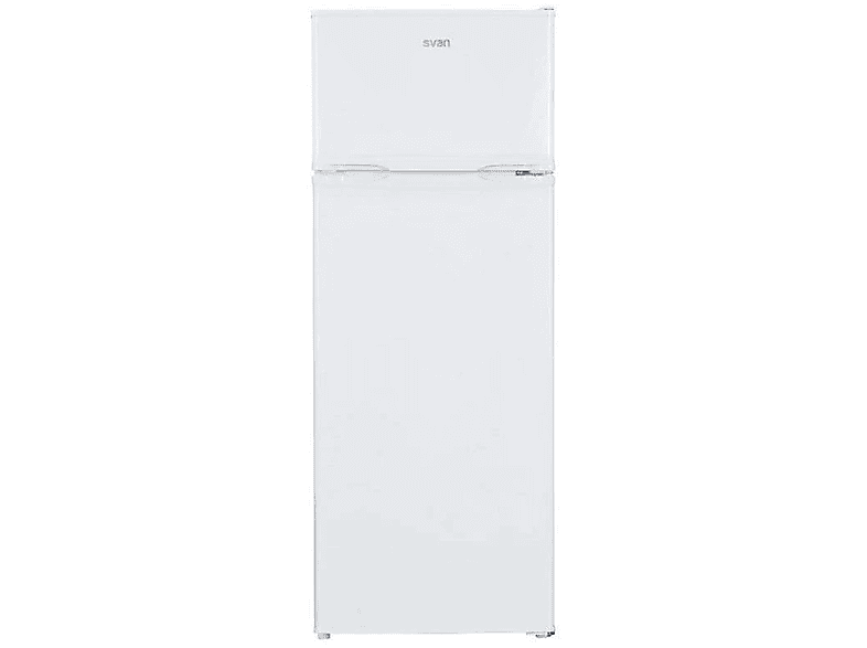 SVAN SF145501E — Frigorífico dos puertas, Cíclico, Altura 1430 mm, Blanco, Capacidad 206 l