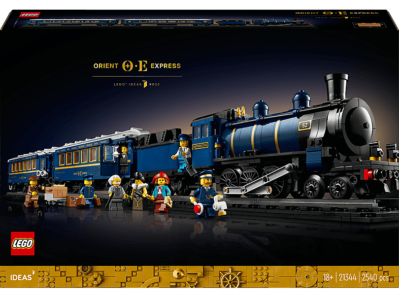 LEGO Ideas The Orient Express Train — Juego de construcción, edad recomendada: 18 año(s), 2540 piezas