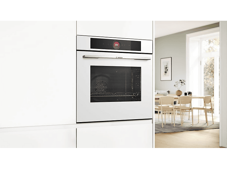 BOSCH HBG7741W1 — Horno multifunción, Integrable, 548 mm, Blanco, 71 l, vista 5