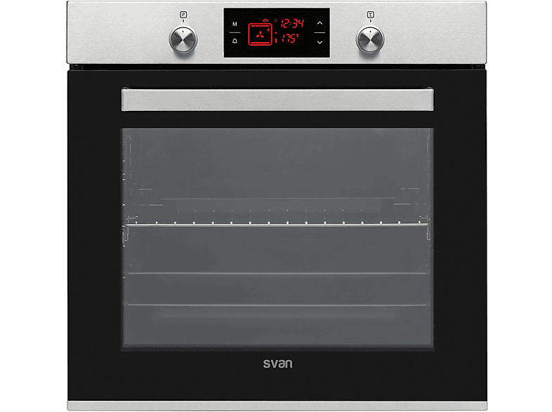 SVAN SVH375X — Horno multifunción, Integrable, 595 mm, Inox, 78 l