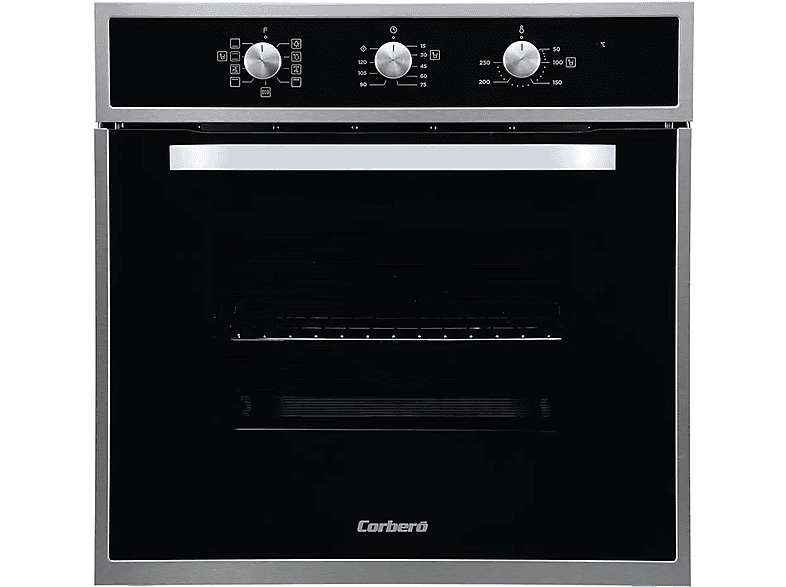 CORBERO Cchm703x — Horno multifunción, 69 cm, Negro, 65 l