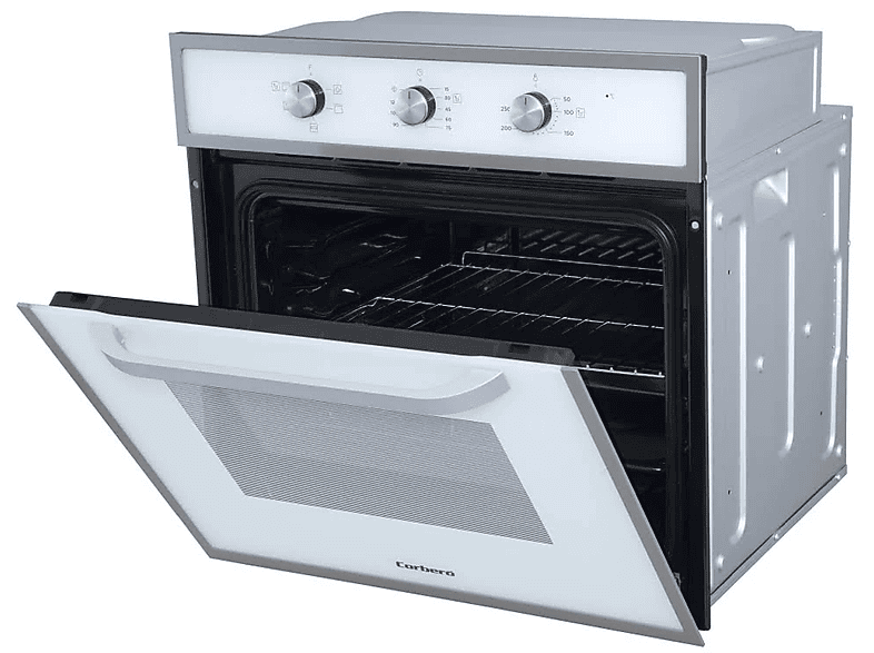 CORBERO CCHM603W — Horno multifunción, 59,5 cm, Blanco, 70 l