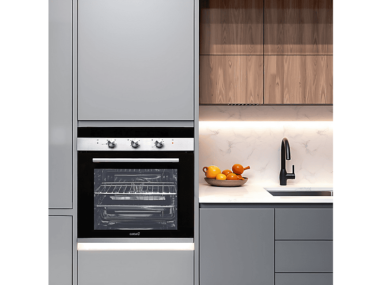 CATA CM 760 AS BK — Horno multifunción, Integrable, Hidrolítica, 59,5 cm, 50 l, vista 9