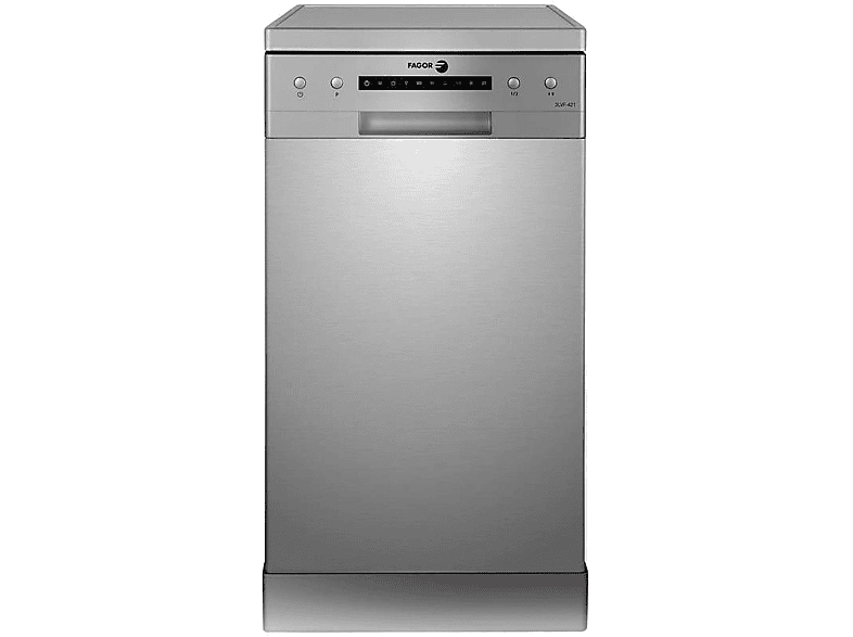 FAGOR 4LVF-421X — Lavavajillas libre instalación 45 cm, 10 servicios, 6 programas, 44,8 cm, Inox