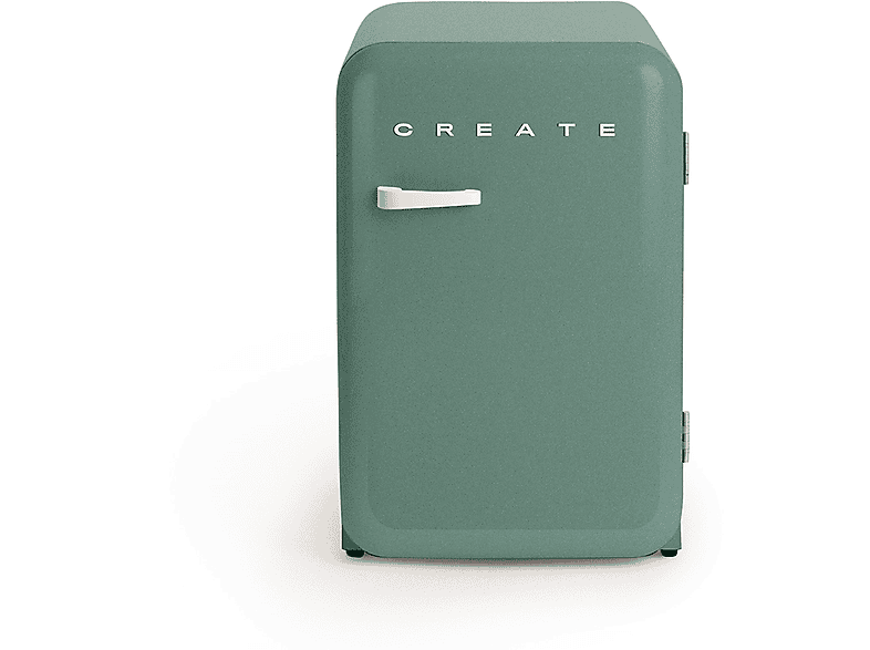 CREATE FRIDGE RETRO 107L — Nevera pequeña, Altura 88 cm, Blanco roto (ref. 147174752)
