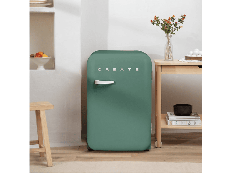 CREATE FRIDGE RETRO 107L — Nevera pequeña, Altura 88 cm, Blanco roto (ref. 147174752), vista 4