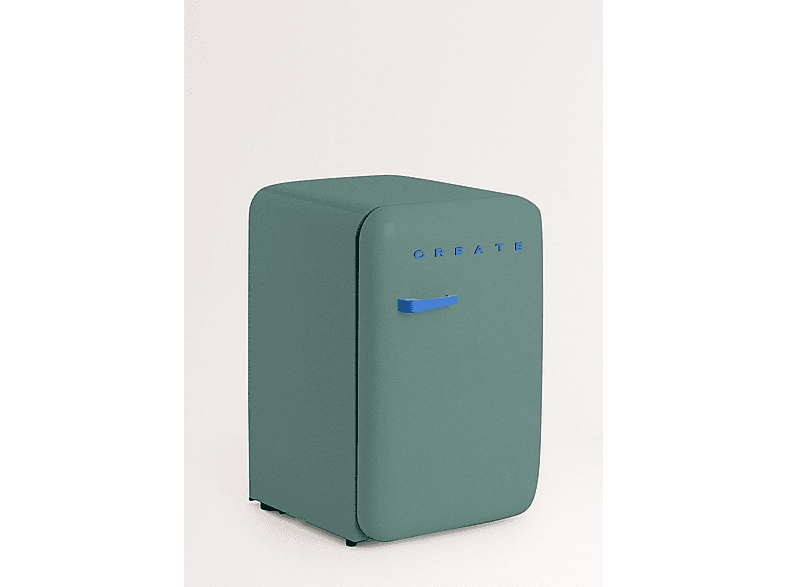 CREATE FRIDGE RETRO 107L — Nevera pequeña, Altura 88 cm, Azul Cobalto, vista 3