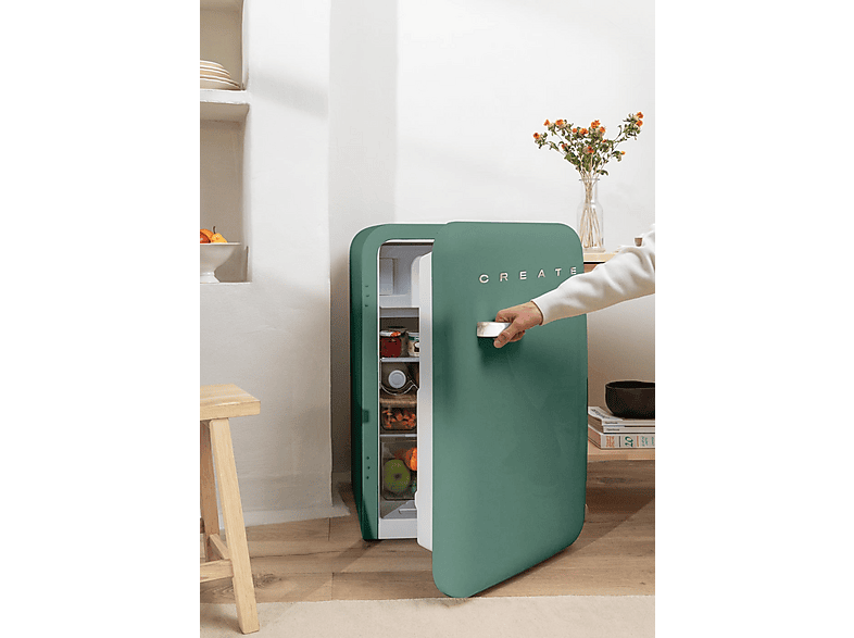 CREATE FRIDGE RETRO 107L — Nevera pequeña, Altura 88 cm, Mármol, vista 5