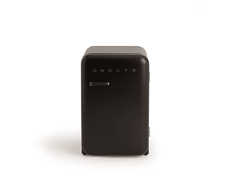 CREATE FRIDGE RETRO 107L — Nevera pequeña, Altura 88 cm, Negro (ref. 147605079)