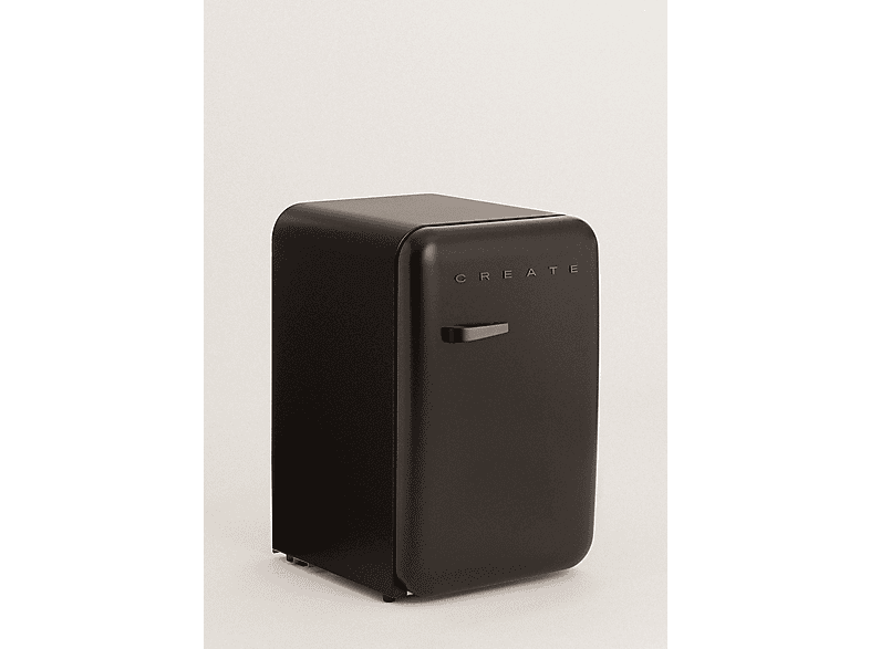 CREATE FRIDGE RETRO 107L — Nevera pequeña, Altura 88 cm, Negro (ref. 147605079), vista 2