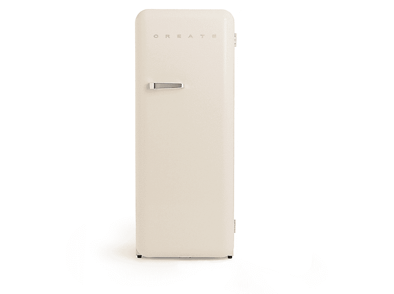 CREATE FRIDGE RETRO 281L — Frigorífico una puerta, Altura 157 cm, Plata (ref. 147605138)