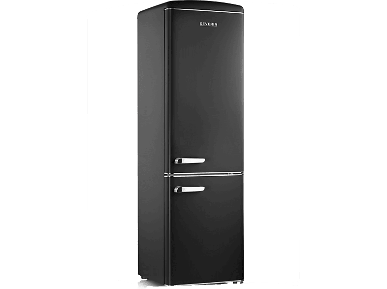 SEVERIN RKG 8918 — Frigorífico combi, Estático, Altura 181 cm, Negro, Capacidad 244 l