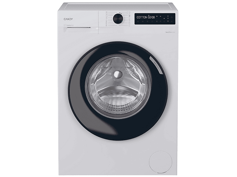 CANDY BR 48B6-S — Lavadora carga frontal, 8 kg, 16 programas, Blanco, 1400 rpm