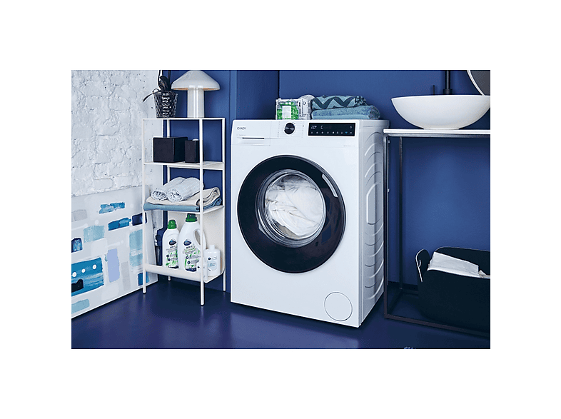 CANDY BR 48B6-S — Lavadora carga frontal, 8 kg, 16 programas, Blanco, 1400 rpm, vista 7