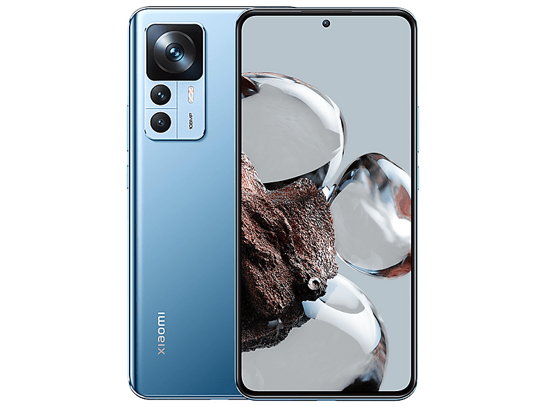 XIAOMI 12T — Smartphone, Blue, 256 GB, 8 GB RAM, 120 Hz