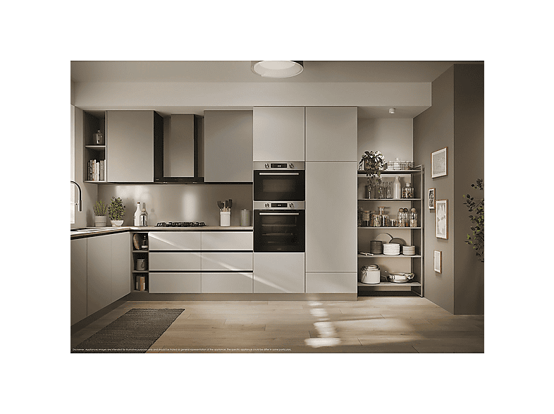 CANDY CA6 N3B3HTX — Horno eléctrico, Hidrolítica, 595 mm, 78 l, Acero inoxidable / Negro, vista 8