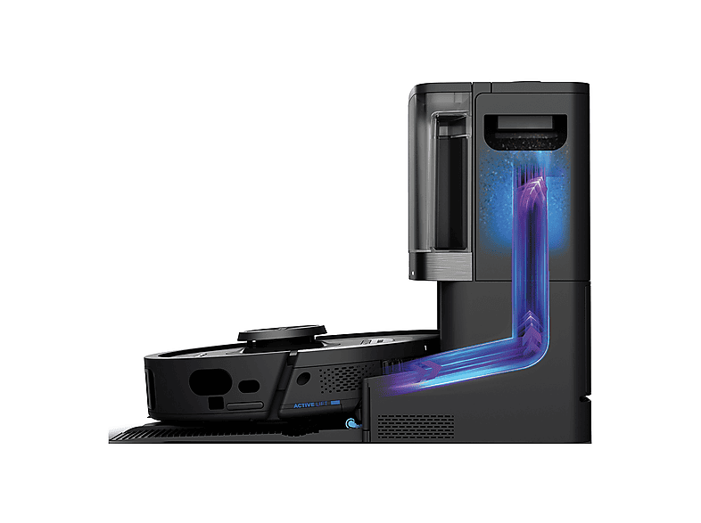 SHARK RV2800YEEU — Robot aspirador, 650 W, Negro, Plata, Depósito 0,3 l, vista 3