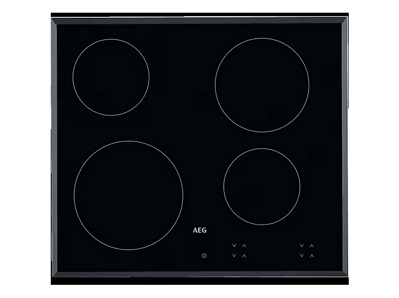 AEG HK624000FB — Placa de vitrocerámica, 590,00 mm, Negro, 4 zone(s) zonas