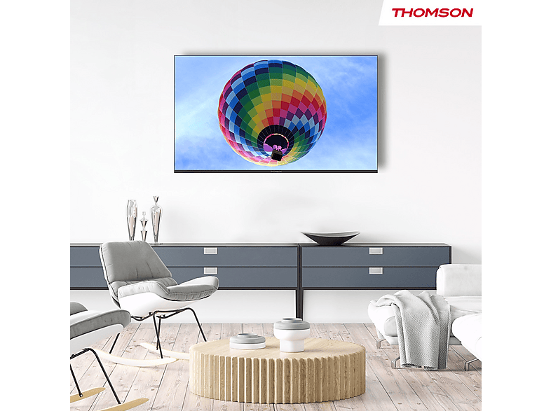 THOMSON Smart TV 55QG4S14 — TV QLED 55", Negro, UHD 4K, DVB-T2 (H.265), vista 6