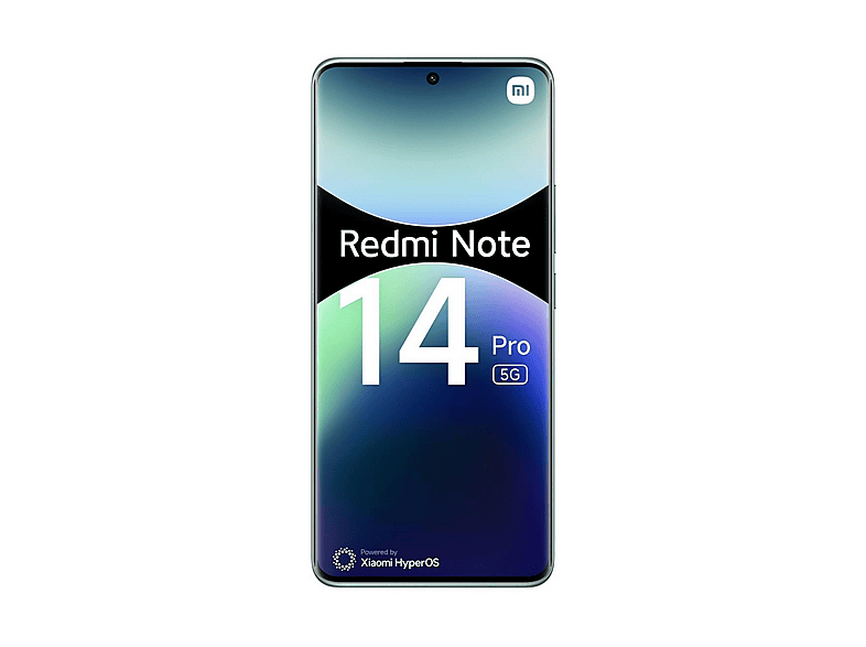 XIAOMI REDMI NOTE 14 PRO 6.67P/5G/8N/8+256GB/GR — Smartphone, 8 GB RAM, 5110 mAh, Verde coral, Móvil Android