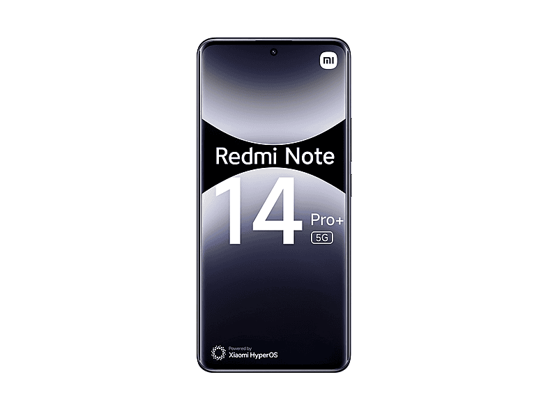 XIAOMI REDMI NOTE 14 PRO+ 6.67P/5G/8N/8+256GB/B — Smartphone, 8 GB RAM, 5,110 mAh, Negro medianoche, Móvil Android