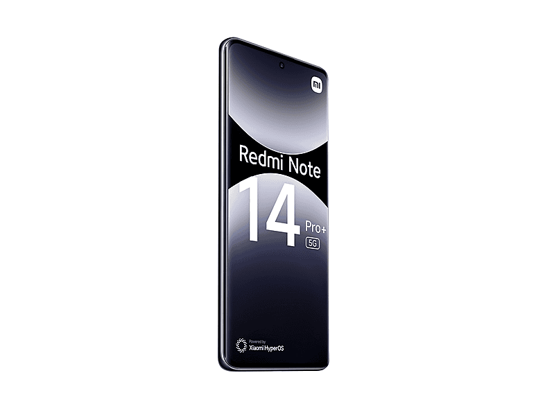 XIAOMI REDMI NOTE 14 PRO+ 6.67P/5G/8N/8+256GB/B — Smartphone, 8 GB RAM, 5,110 mAh, Negro medianoche, Móvil Android, vista 3