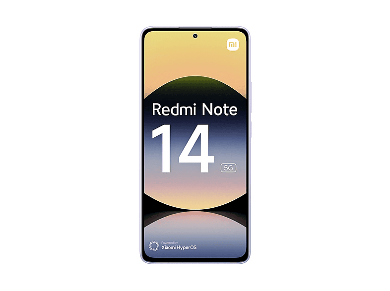 XIAOMI REDMI NOTE 14 6.67P/5G/8N/8+256GB/P — Smartphone, 8 GB RAM, 5110 mAh, Morado lavanda, Móvil Android