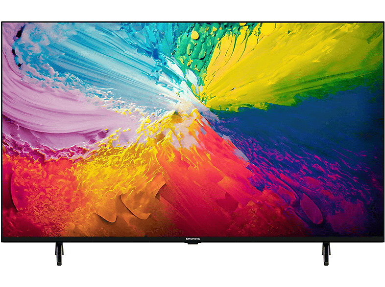 GRUNDIG 75 GIQ 8900B — TV QLED, Negro, UHD 4K, Quad core, Smart TV