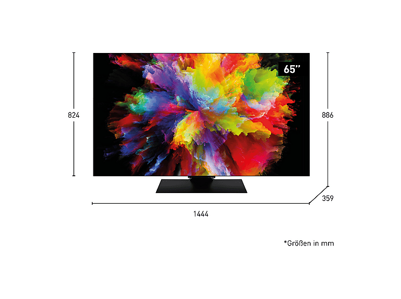 PANASONIC TV-65Z80AEZ — TV OLED 65", Negro, OLED 4K, 1, Smart TV, vista 4