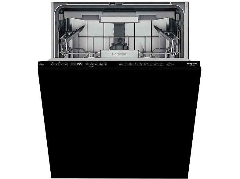 HOTPOINT MaxiSpace H7I HP40 L — Lavavajillas integrable 60 cm, 15 servicios, 10 programas, 70 mm