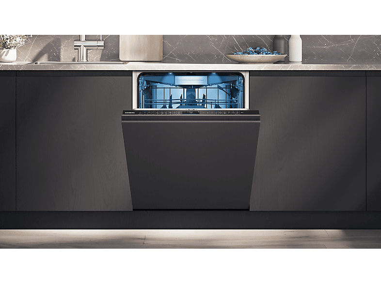 SIEMENS iQ700 SN87TX02CE — Lavavajillas integrable 60 cm, 14 servicios, 8 programas, 598 mm, Black, vista 2