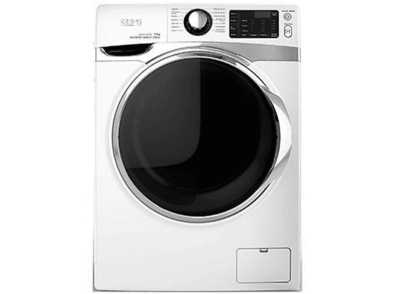KROMSLINE KLA-E-1016-W — Lavadora carga frontal, 10 kg, 14 programas, Blanco