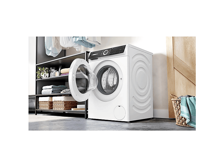 BOSCH Serie 6 WGH244A0ES — Lavadora carga frontal, 9 kg, 14 programas, Blanco, 1257 rpm, vista 3